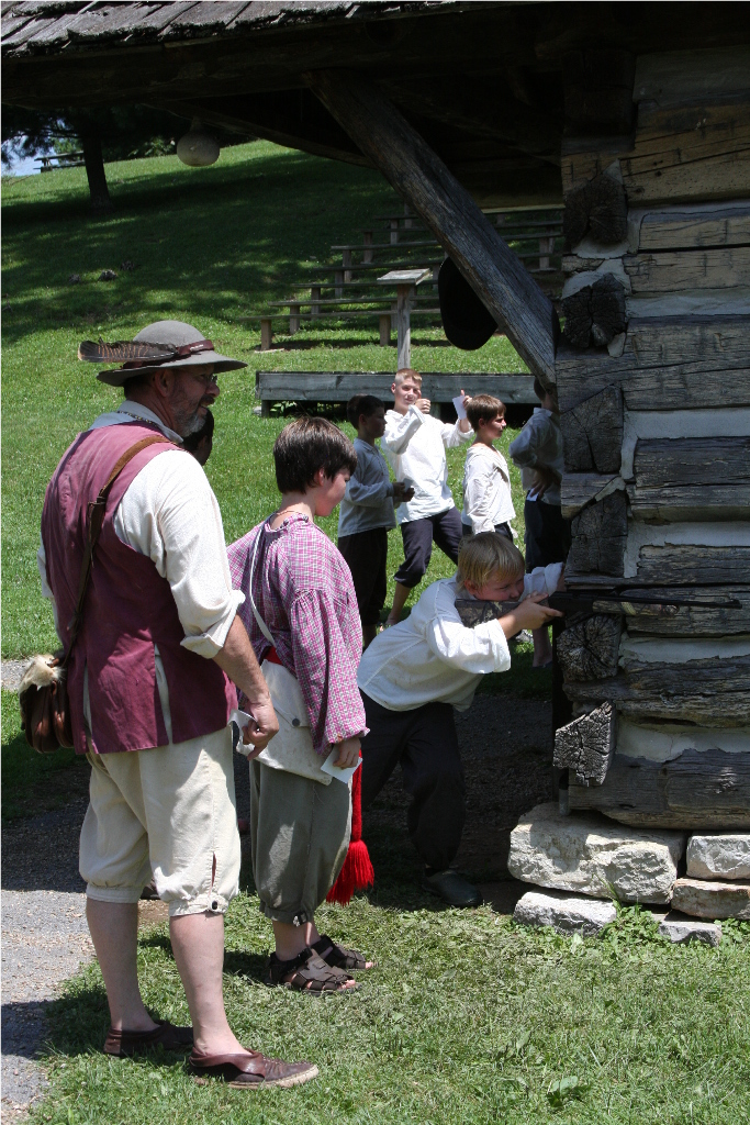 Wayfarin' Stranger Crab Orchard Museum Pioneer Apprentice Camp