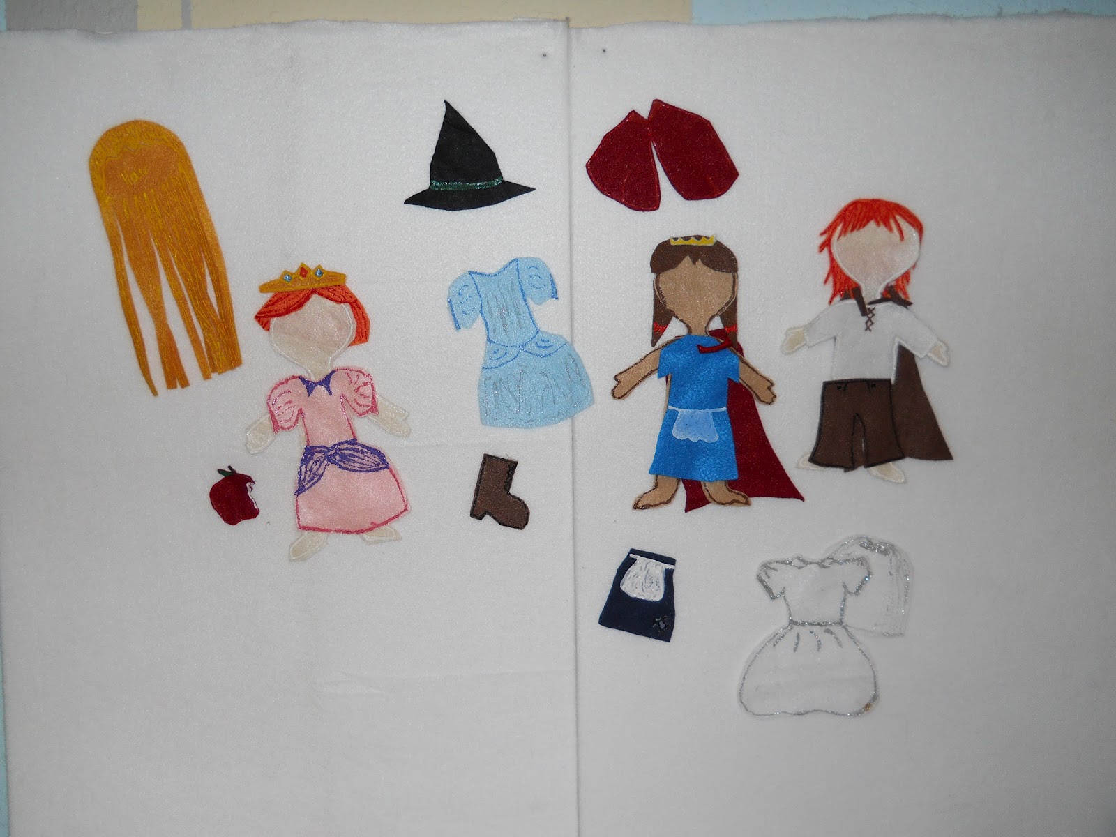 A Pinch of Everything Making Your Own Felt Board Characters