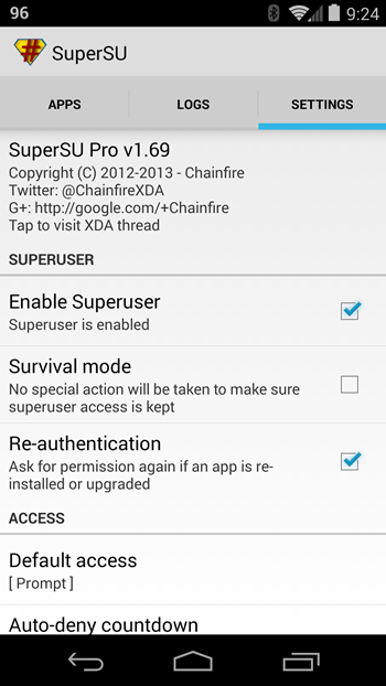 SuperSU for Android smart phones updated to fix two exploits, download the updated version if you use rooted smart phones