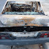 Desconocidos quemaron el auto de Vanesa Orieta