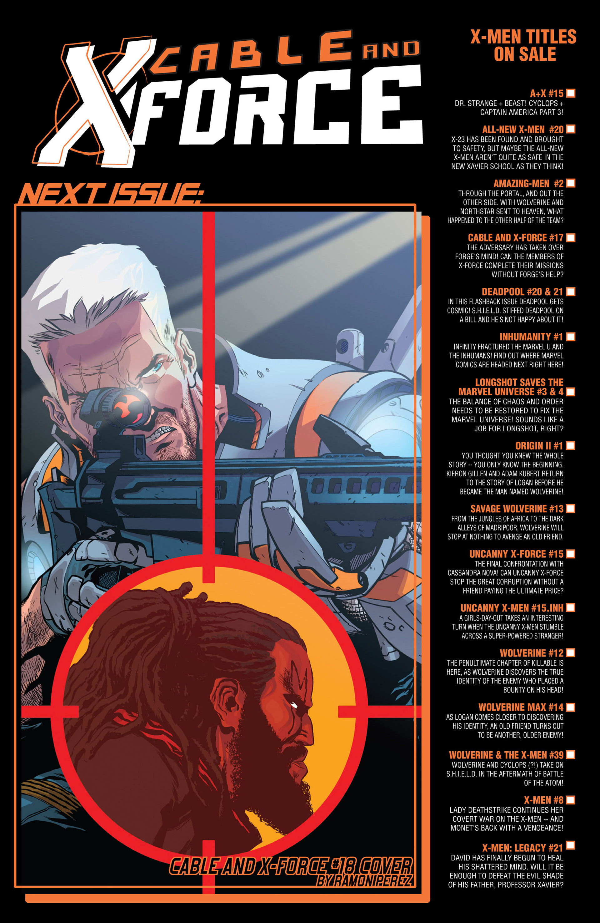 Read online Cable And X-Force comic -  Issue #17 - 23