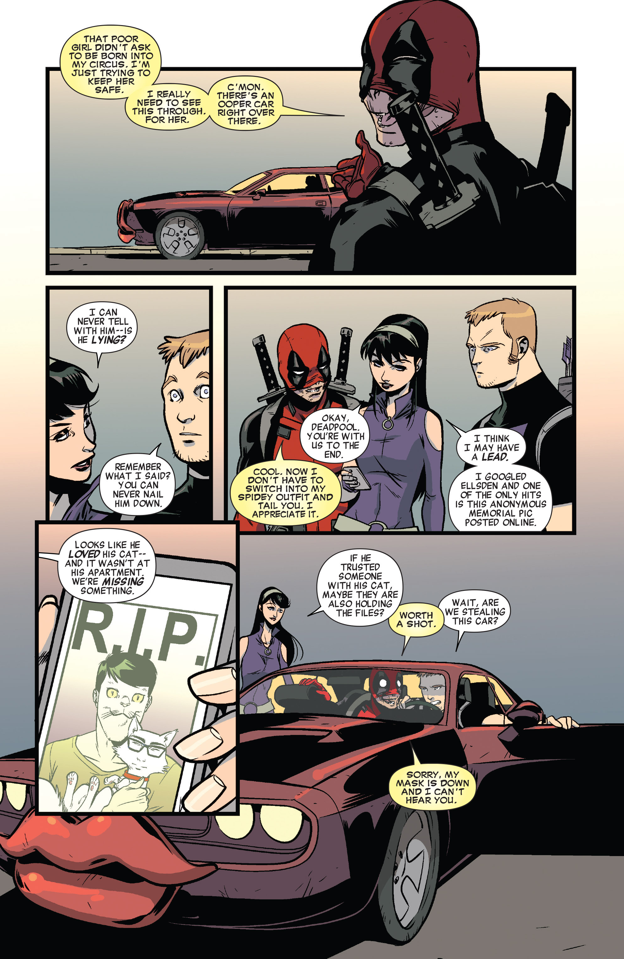 Read online Hawkeye vs. Deadpool comic -  Issue #2 - 16