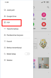 Cara Transfer FIle Menggunakan FTP di HP Android Xiaomi