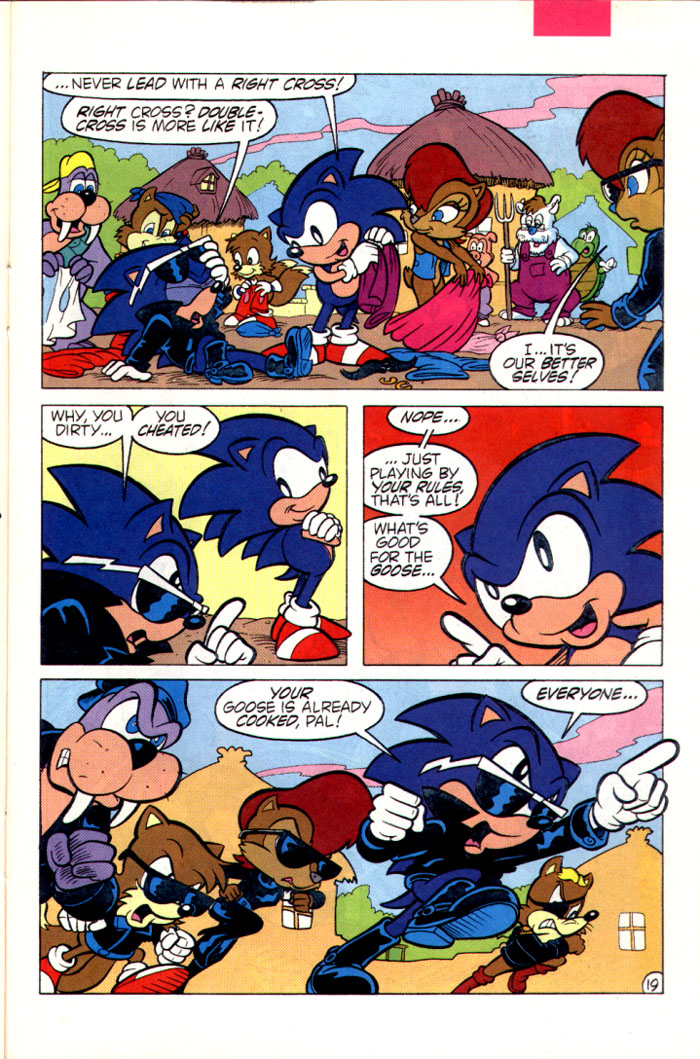 Read online Sonic The Hedgehog comic -  Issue #24 - 21