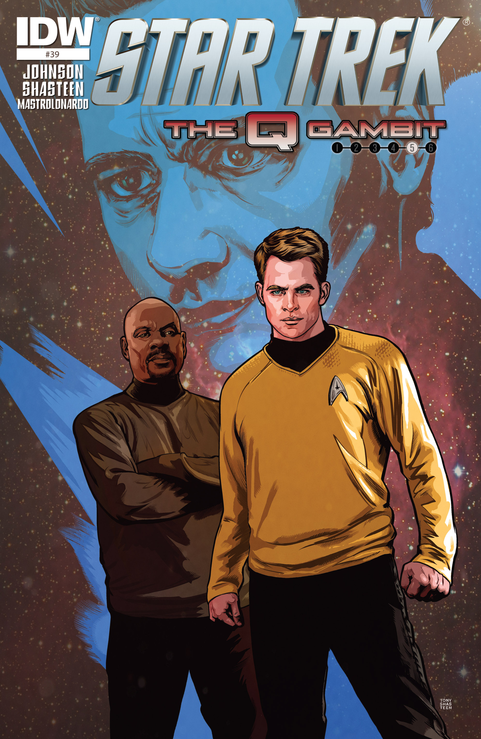 Read online Star Trek (2011) comic -  Issue #39 - 1