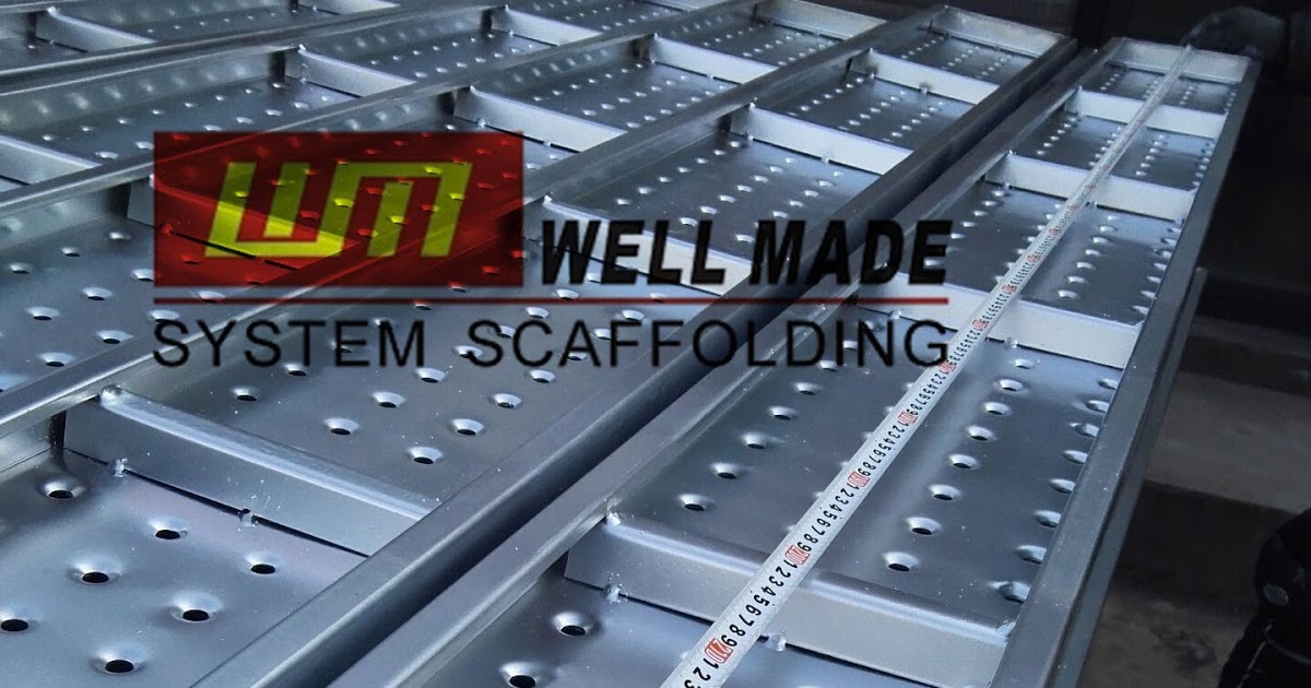 Galvanized Scaffolding PlanksEN12811KNPC&KOC Oil and Gas Scaffolding