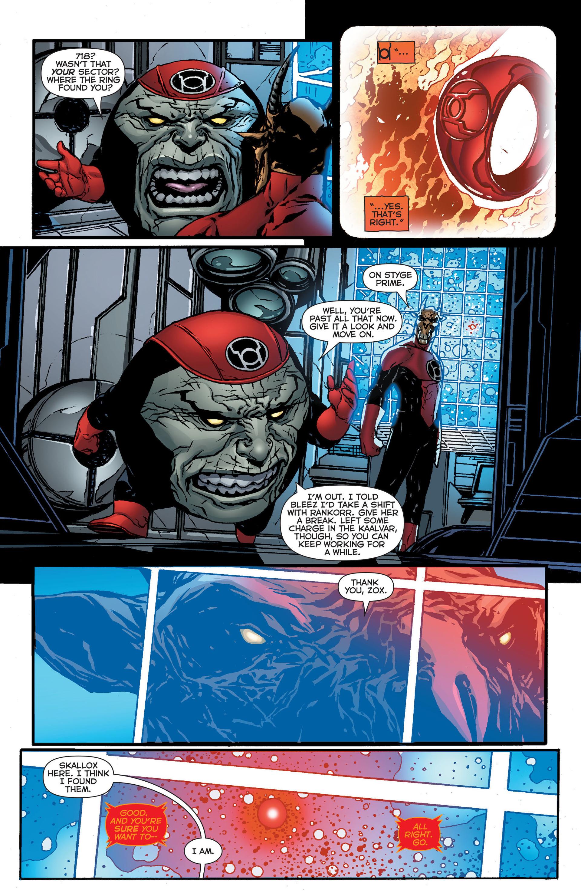 Read online Red Lanterns comic -  Issue #33 - 7
