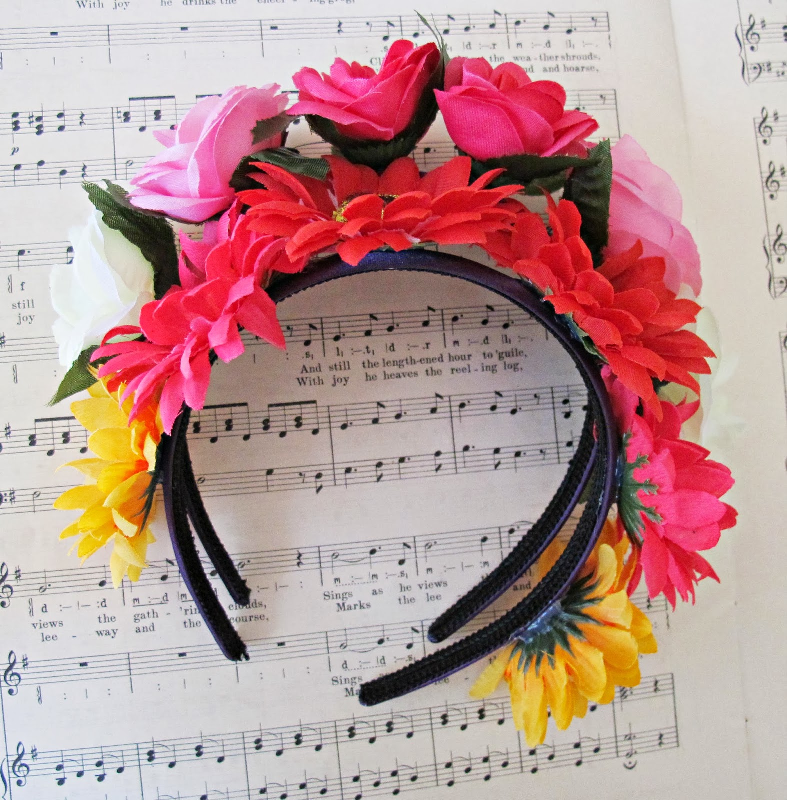 Two Cheeky Monkeys DIY Flower Headband