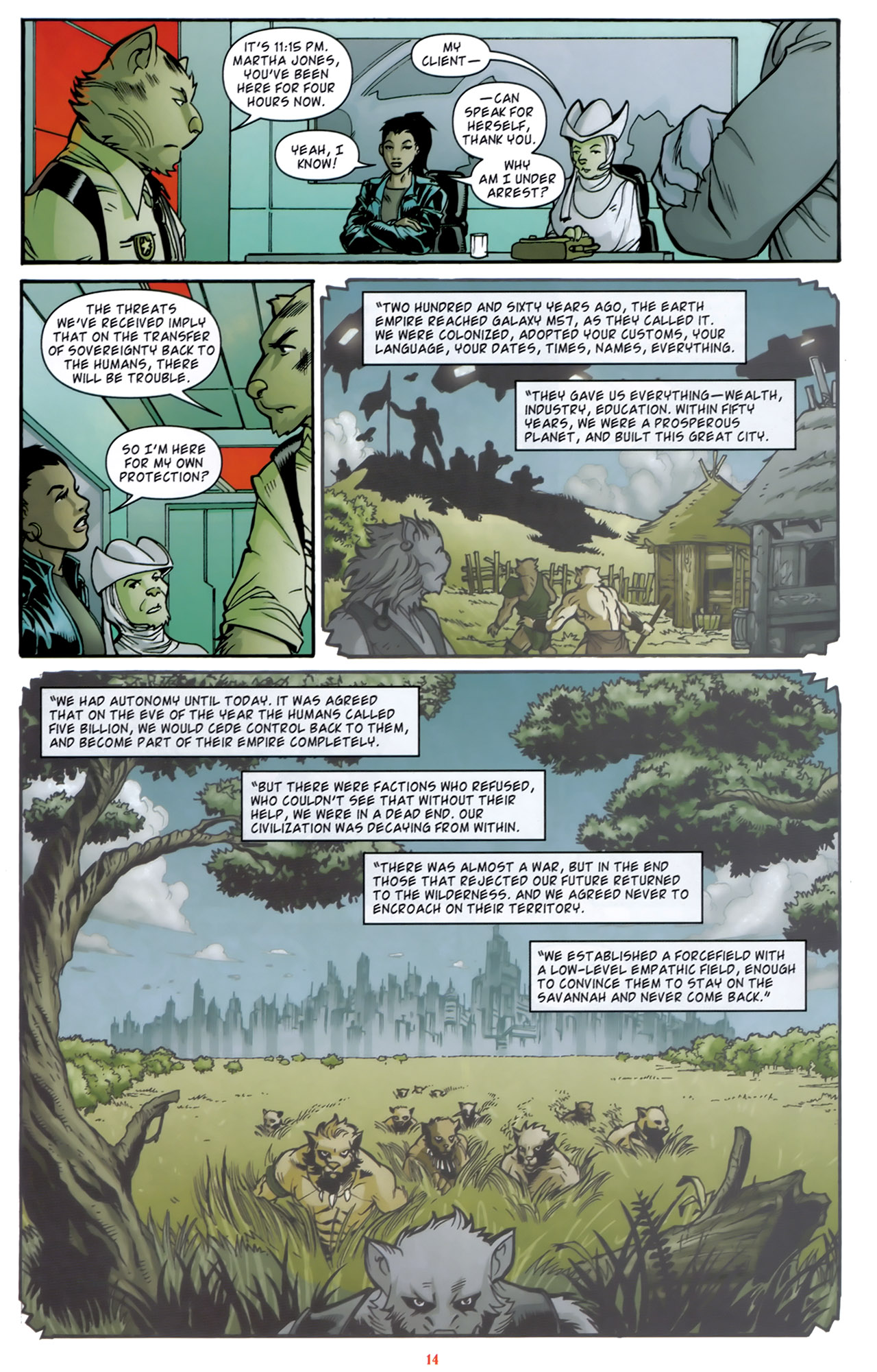 Read online Doctor Who (2008) comic - Issue #3 - 16