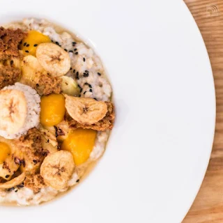 Warm Pineapple Banana Couscous Breakfast