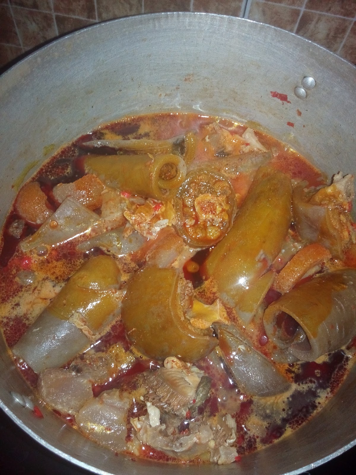 Pwesh Kitchen All Nigerian Food Recipe Blog FLUTED PUMPKIN LEAF SOUP