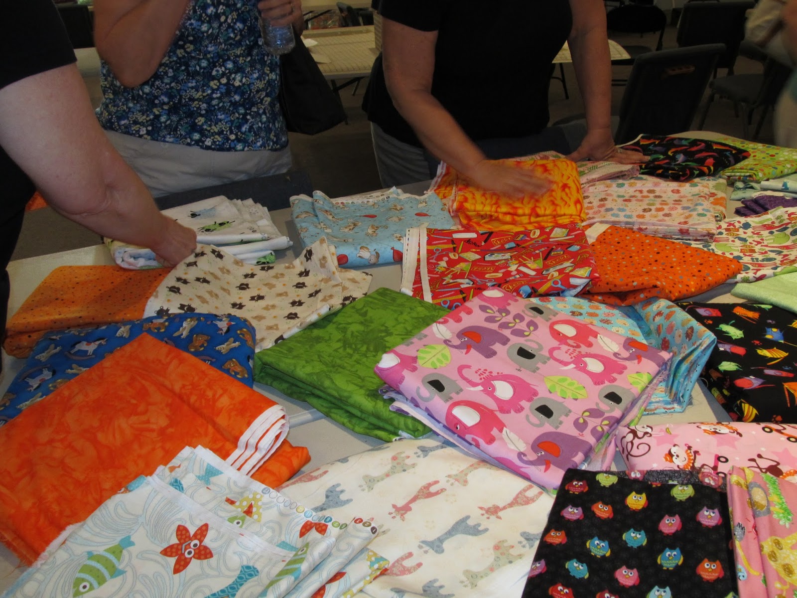 Creative Quilting Charity Fabric Donation Mission Complete