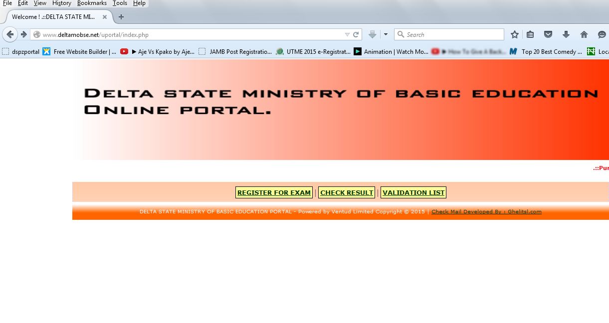bece result checking website