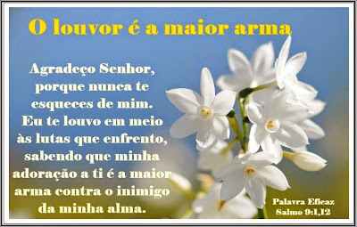 Resultado de imagem para minha maior arma é deus