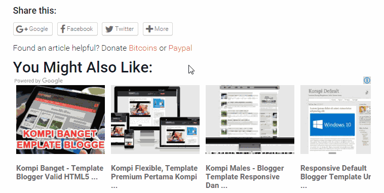 Social Share Button Kompi Ajaib Social Share Button Kompi Ajaib