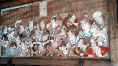 十二天神社 社殿の絵1 十二天神社 社殿の絵1