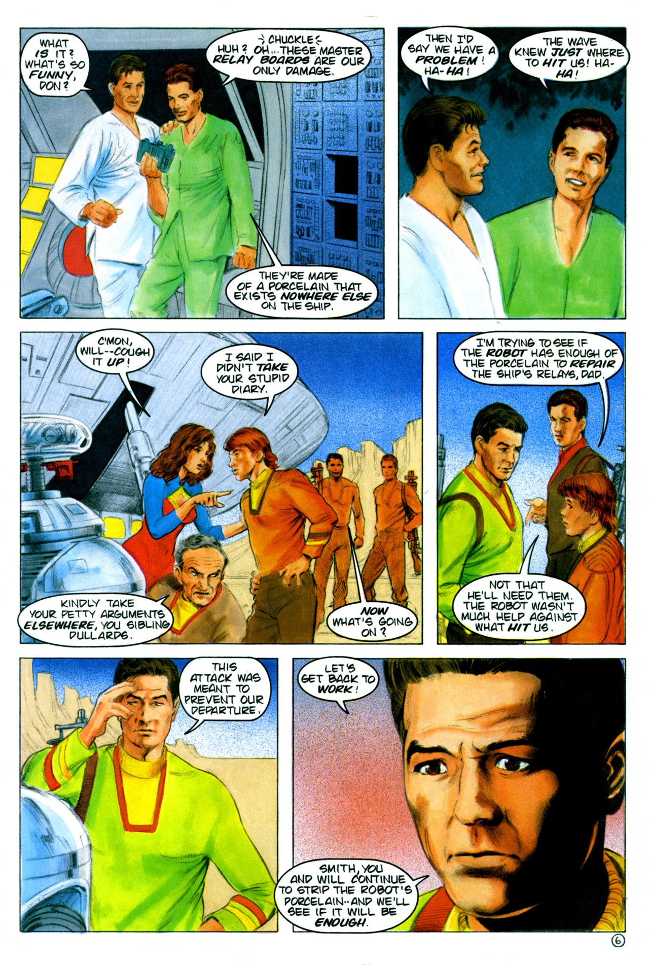 Read online Lost in Space (1991) comic -  Issue #8 - 8