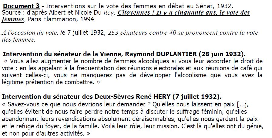 Droit de vote des femmes en France et dans le monde