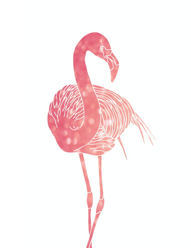 Pink Flamingo Free Printables