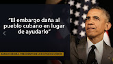 Obama dice al Congreso que "es hora" de levantar el embargo contra Cuba Barack Obama también dijo q