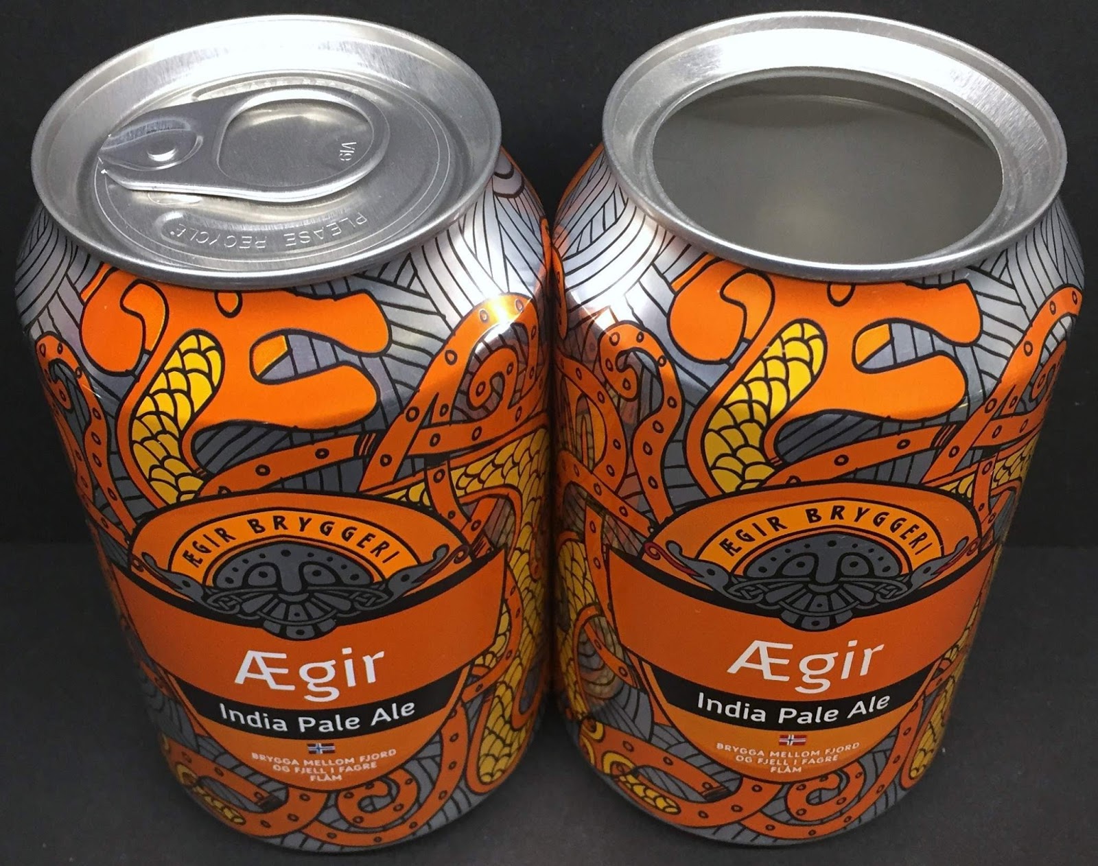 BurkBloggen Ægir India Pale Ale ny dekor