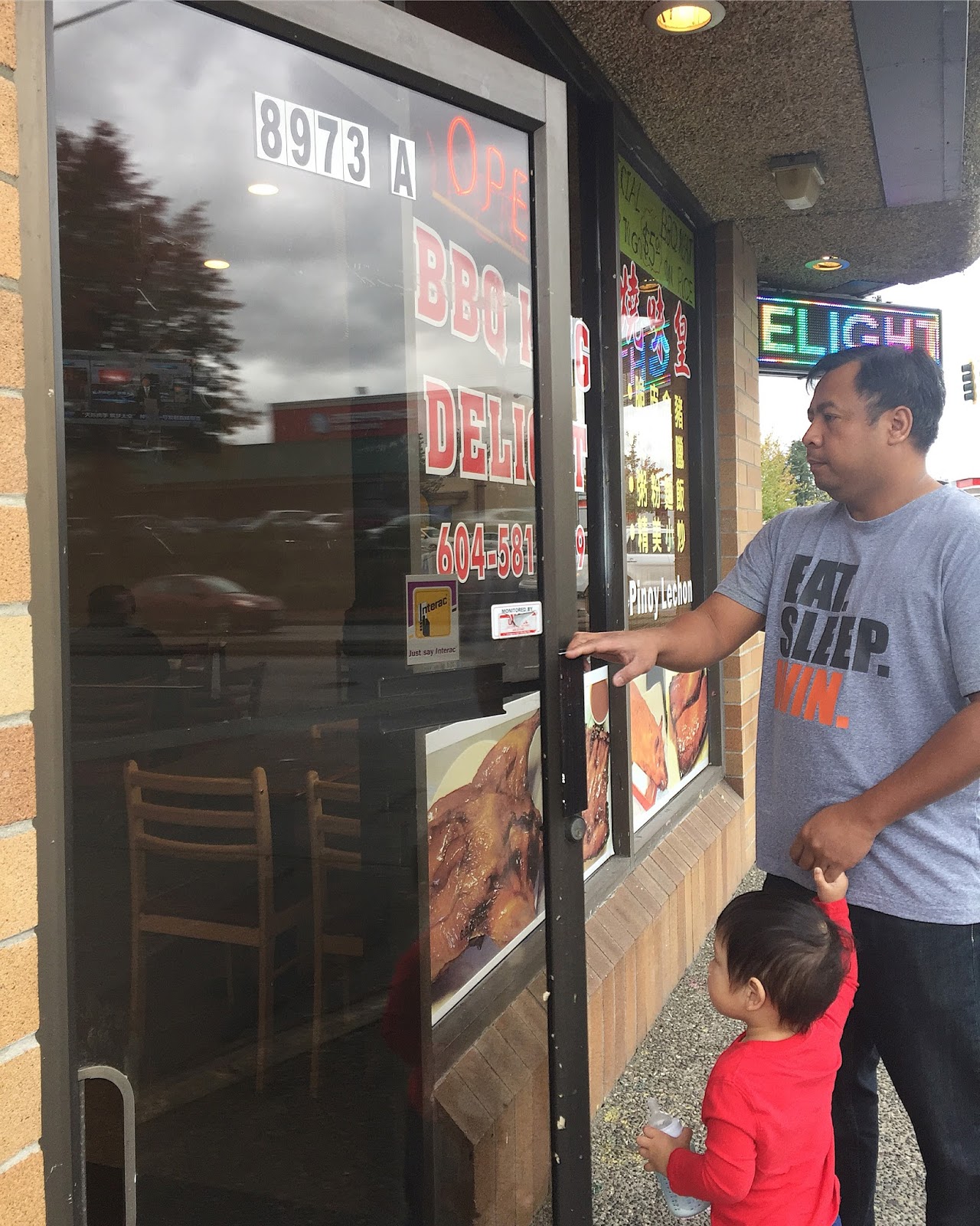 Mrs.CB in BC BBQ King Delight (Surrey)