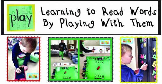 How to Teach Your Pre-Kindergartner the Sight Words Through Play