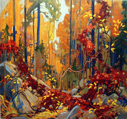 tom thomson canadian paintings landscape seven autumn painters garland artists thompson thomas pintura canada influence 1917 1877 oil arte his