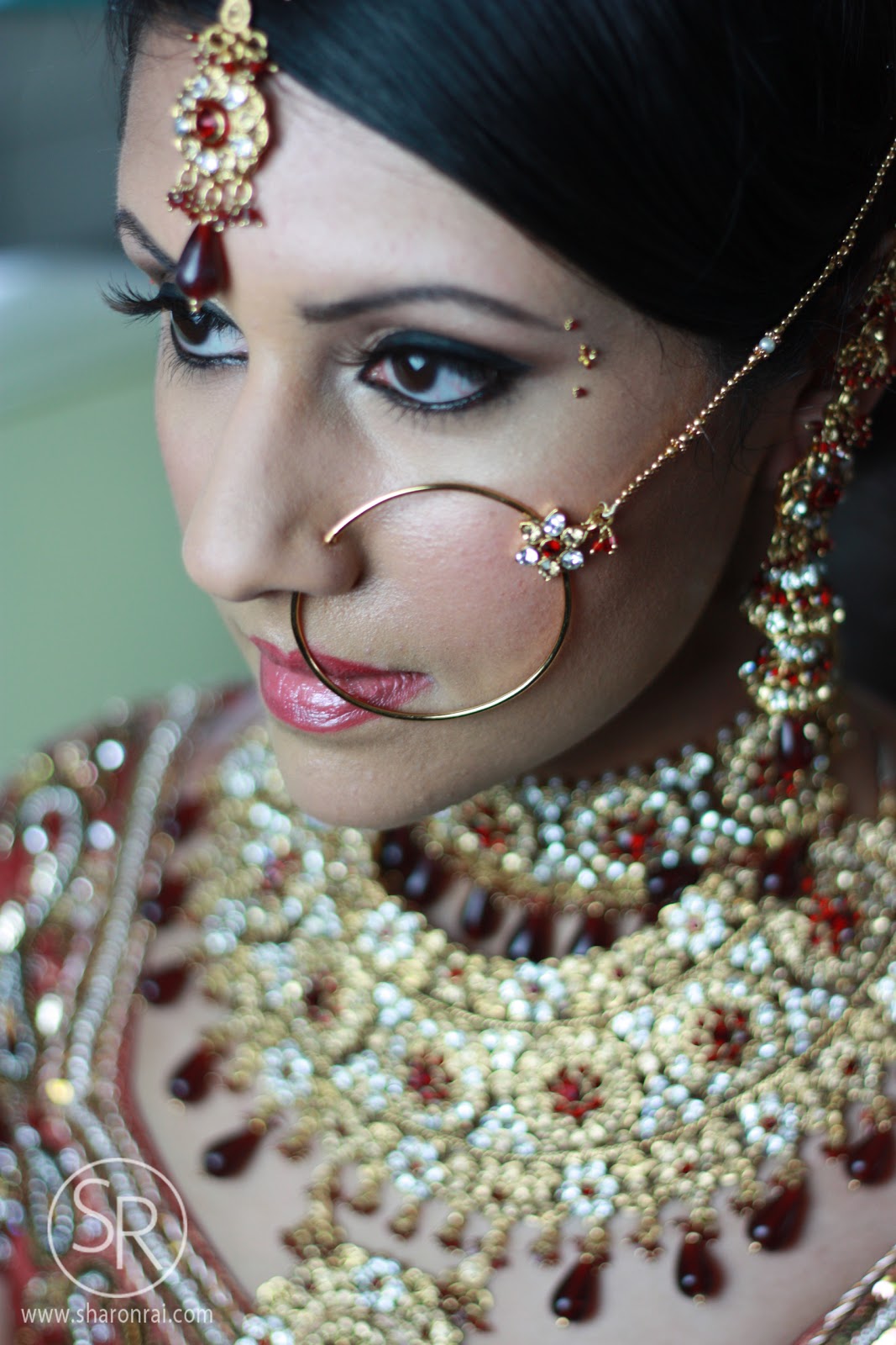 Sharon Rai Hair & Makeup Artistry East Indian Wedding in