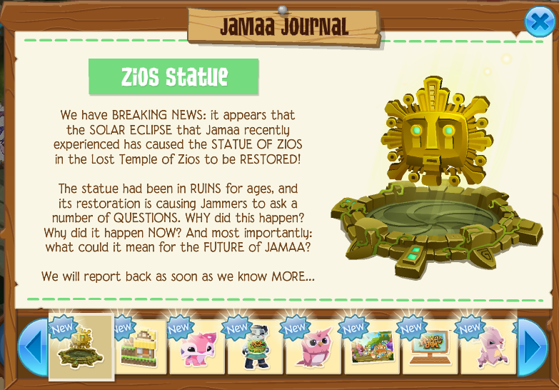 The Animal Jam Whip Zios is Back