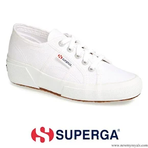 Kate Middleton wore Superga Linea Wedge Sneaker