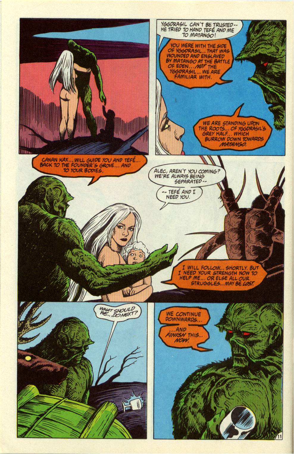 Read online Swamp Thing (1982) comic -  Issue #109 - 12