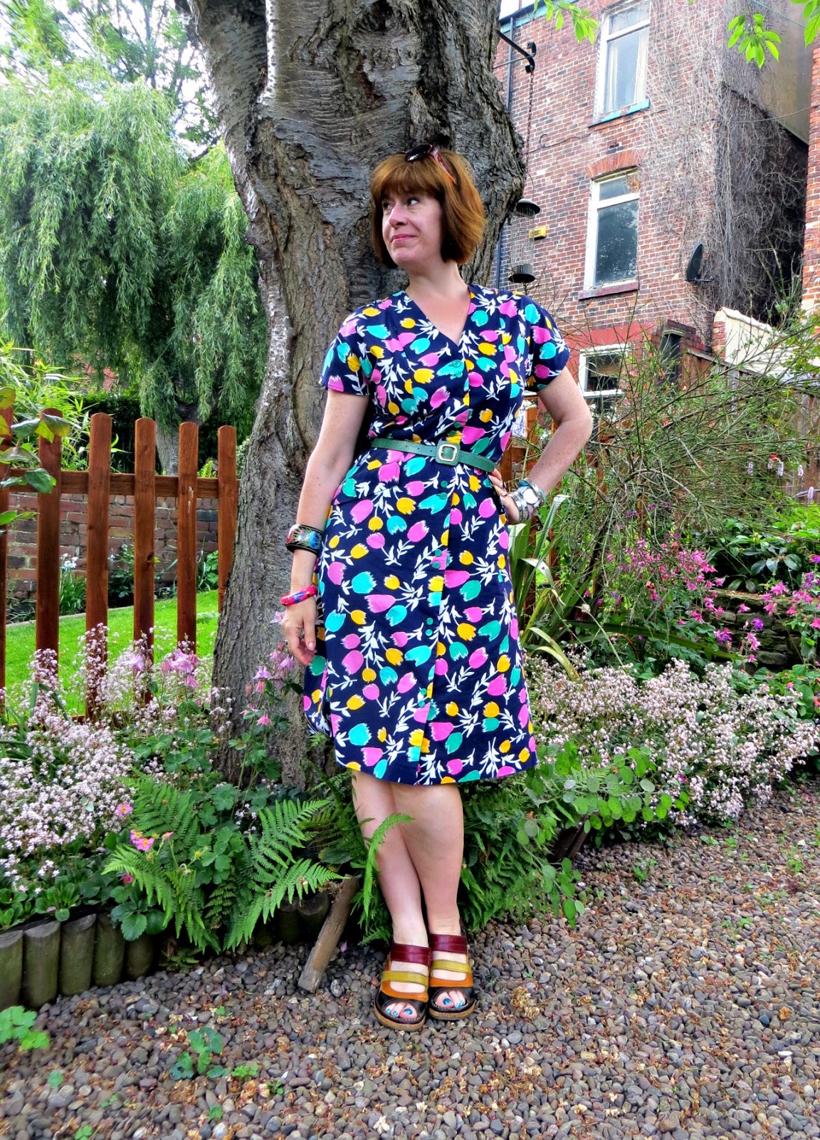 The Secondhand Years: Church Picnic Dress #2 and a backlog of treasures