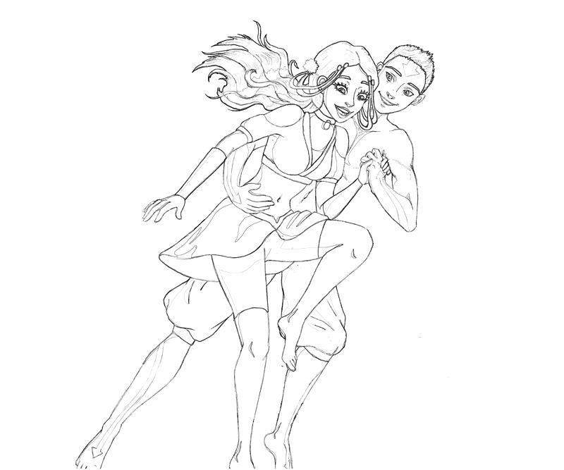 katara coloring pages - photo #12