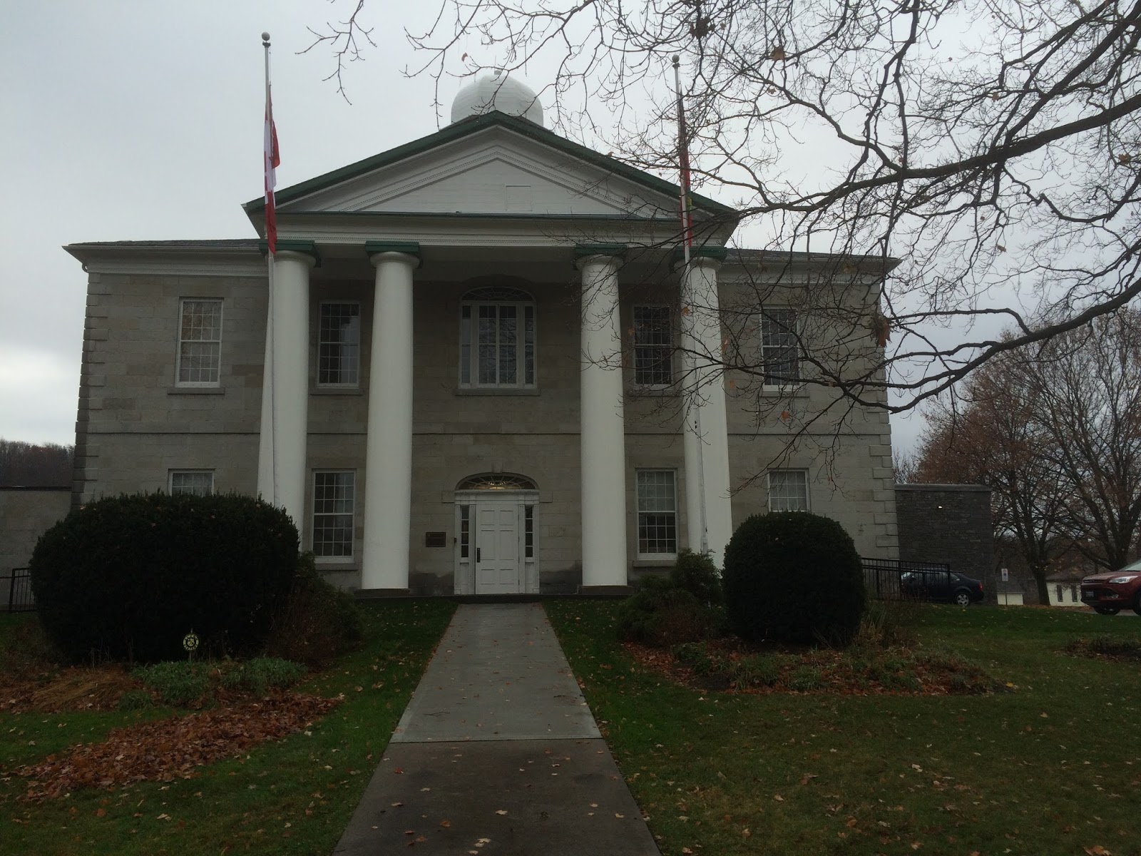 Rule of Law Prince Edward County District CourtHouse and Gaol, Picton