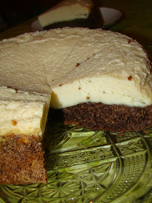 Tort cu crema de "zahar ars"