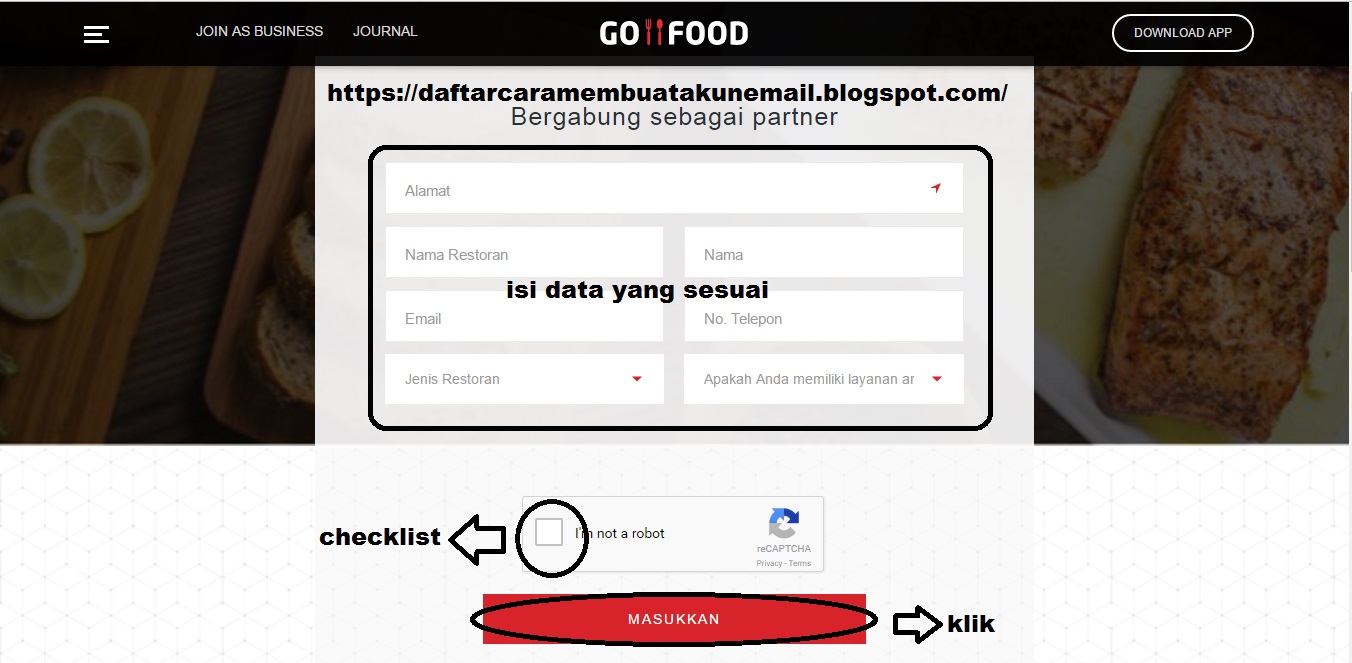 CARA DAFTAR GO FOOD ONLINE | CARA MENJADI MITRA KERJA GO ...