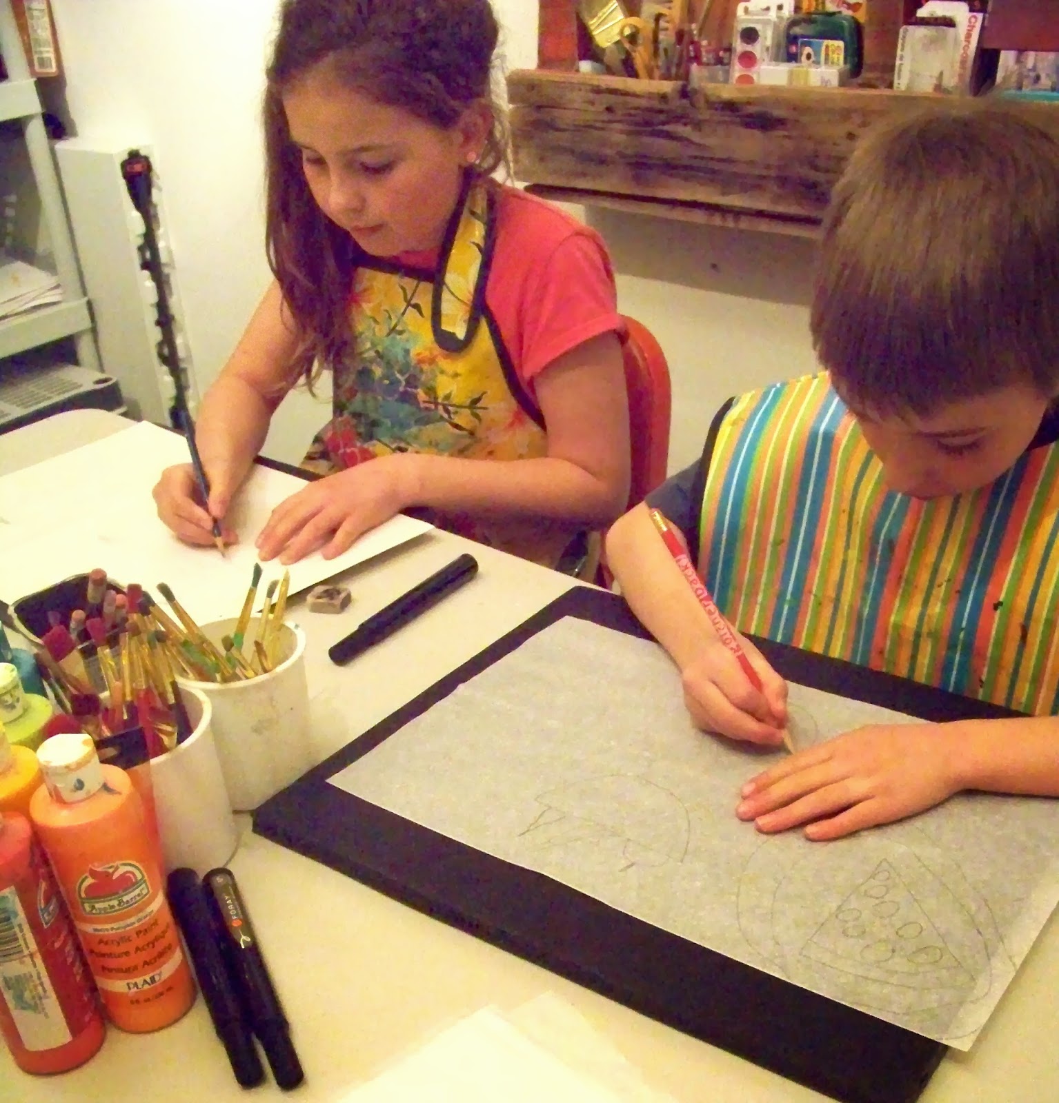 candice ashment art: Creating Your Own Painted Placemats {TUTORIAL}