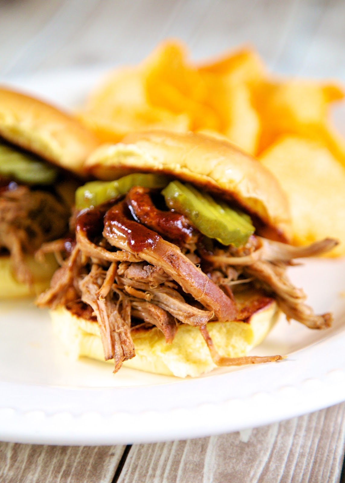 3-Ingredient Pulled Pork Tenderloin {Slow Cooker} | Plain Chicken®