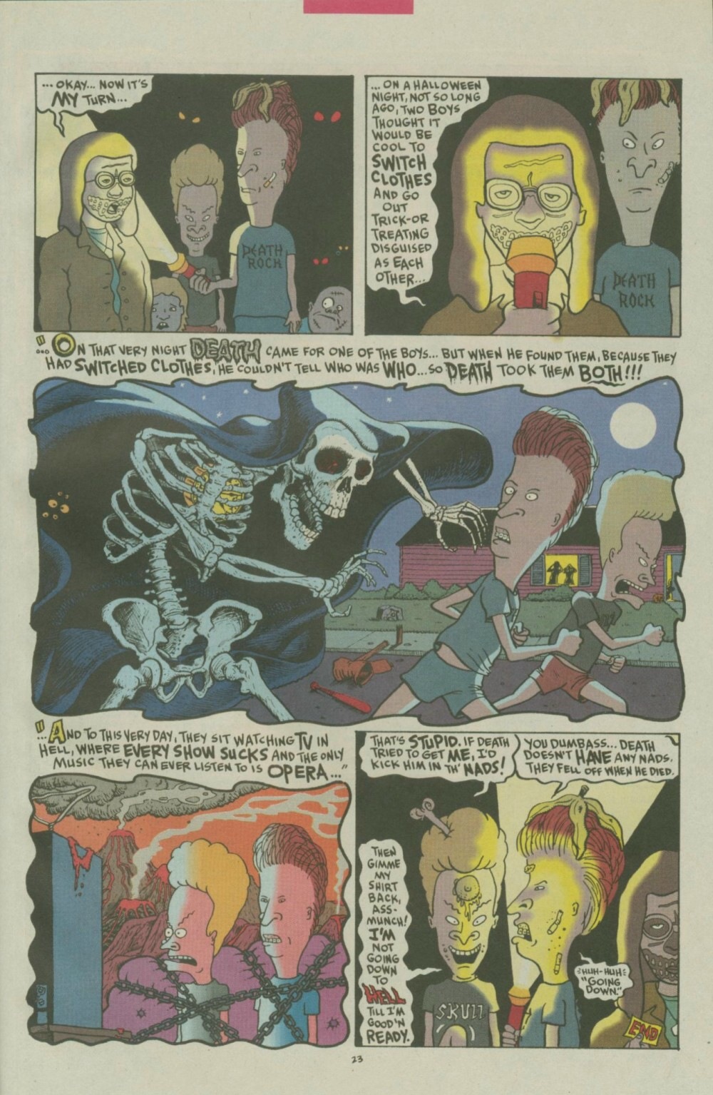 Read online Beavis and Butt-Head comic -  Issue #10 - 25