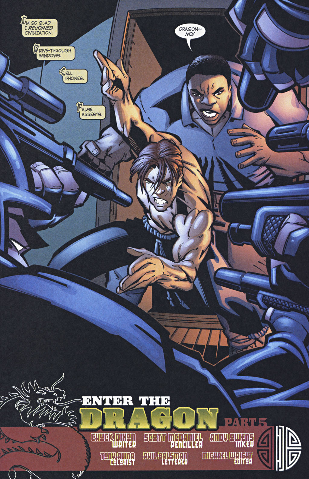 Read online Richard Dragon comic -  Issue #5 - 2