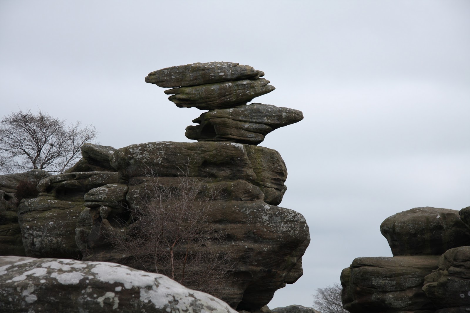 So Many Caravan Holidays So Little Money Brimham Rocks National Trust 