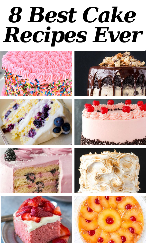 DIY Home Sweet Home 8 Best Cake Recipes Ever