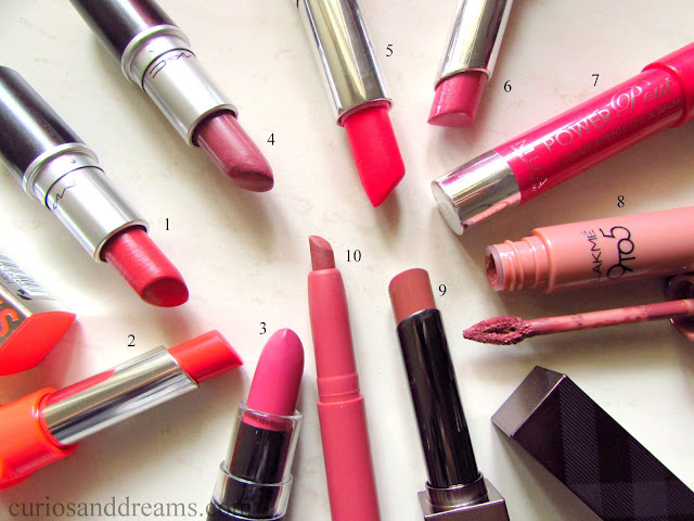 My Top 10 Summer Lipsticks, top 10 summer lipsticks, top summer lipsticks