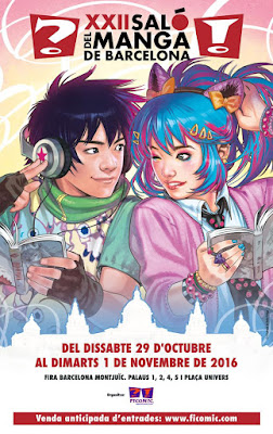 Desvelado el cartel del XXII Salón del Manga de Barcelona