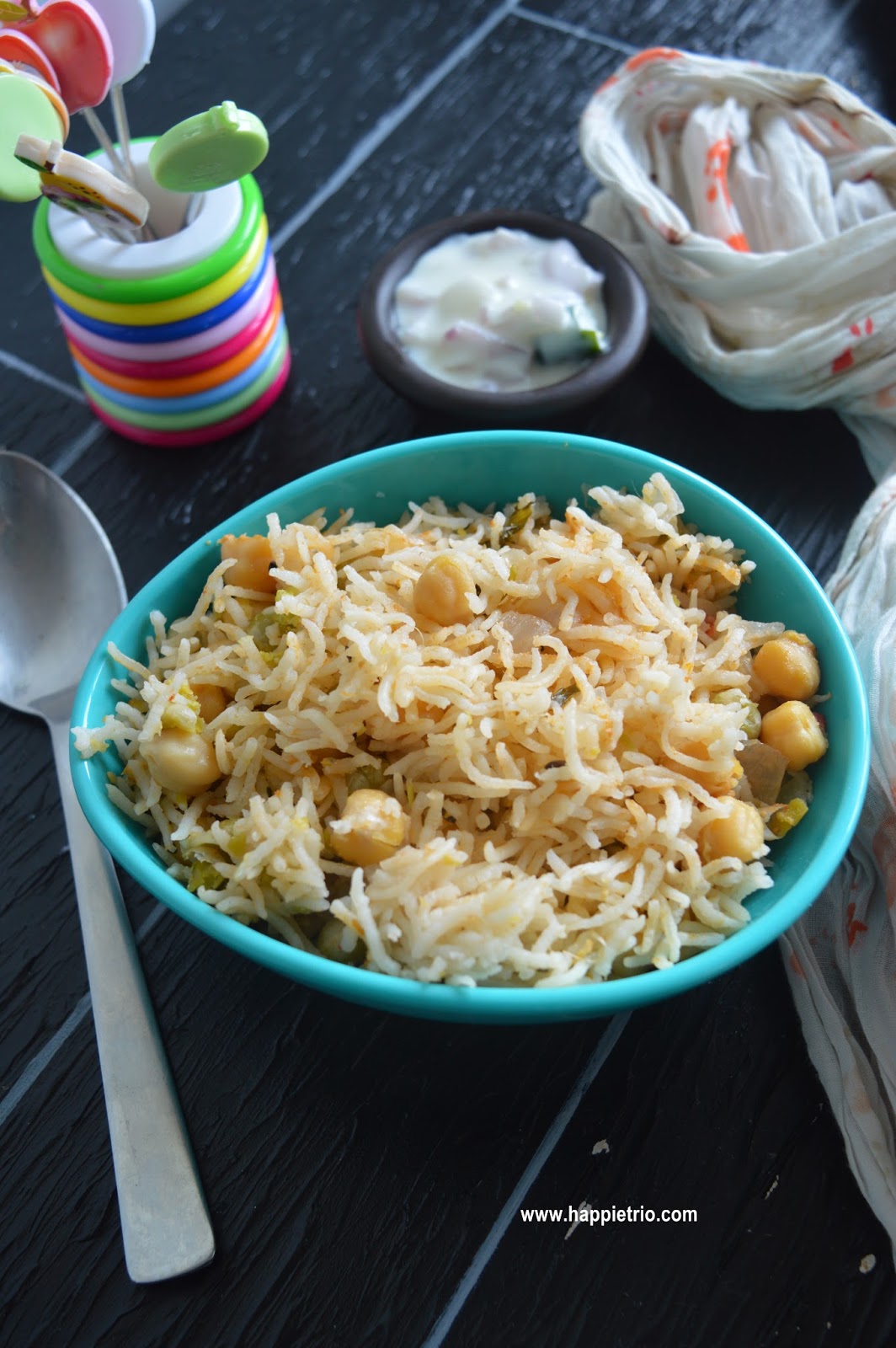 Channa Green Peas Pulao Recipe | ChickPeas Matar Pulao ~ Cook with Sharmila