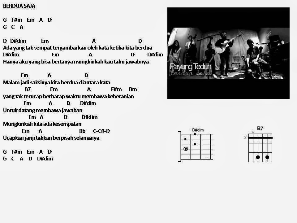 Lirik dan Chords Payung Teduh ~ Dream's Zone