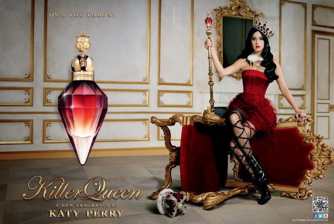 Implacable solamente Suministro Cosmética en Acción: El Perfume del Mes – “Killer Queen” de KATY PERRY