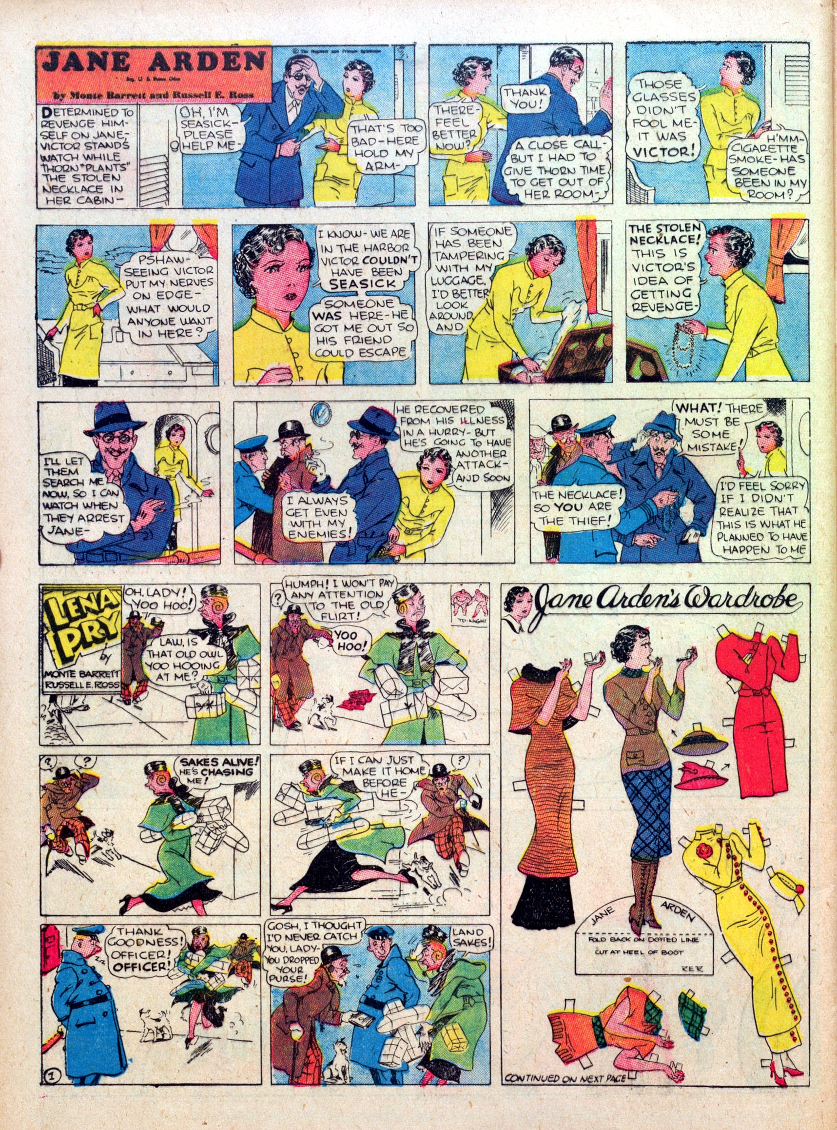 Read online Famous Funnies comic -  Issue #23 - 53