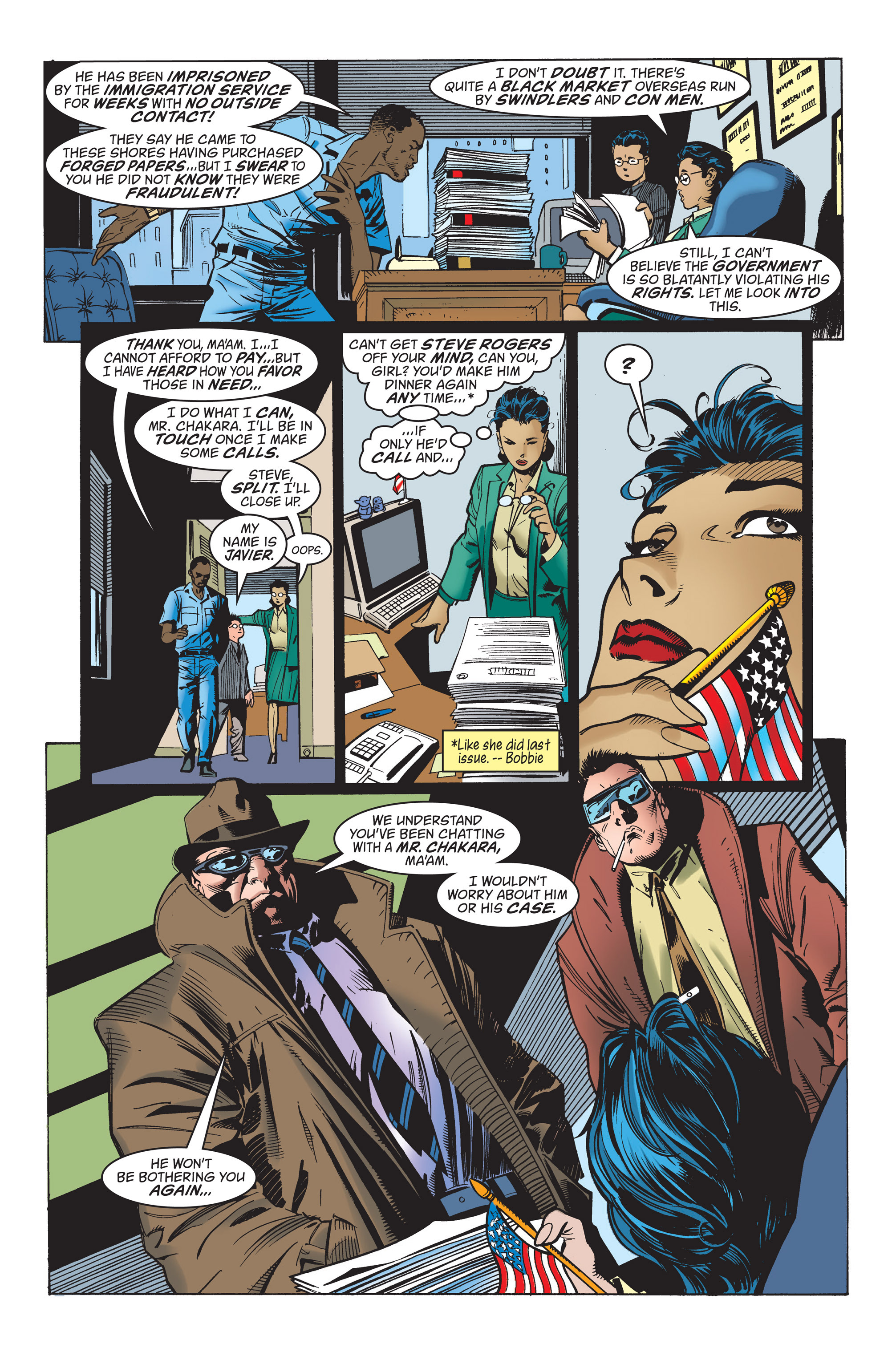 Read online Captain America (1998) comic -  Issue #21 - 9